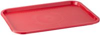 APS 540 Fast food dienblad - kunststof serveertray - rood 45 x 35,5 cm - Set van 6