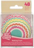 FunCakes Baking Cups Colourful Chevron Pk/48