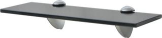 vidaXL Étagère murale 30x20 cm 8 mm verre Noir