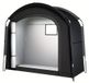 StarTech Fietsenopbergtent 220x150x185 cm - Fietsentent - Waterdicht - UV-bescherming - Geschikt voor 1-4 fietsen - Opvouwbaar en draagbaar - Met aluminium frame - Zwart