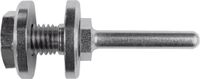 TYROLIT cheville de fixation pour petits disques de coupe, adaptée au diamètre de perçage : 10 mm