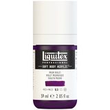 Liquitex 1959391 Professional Acrylfarbe Soft Body - Künstlerfarbe in cremiger deckender Konsistenz, hohe Pigmentierung, lichtecht & alterungsbeständig, 59ml Flasche - Prismaviolett