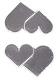 Rayher 31554606 waxmotief, zilver, 3x2 cm