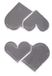 Rayher 31554606 waxmotief, zilver, 3x2 cm