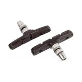 SHIMANO M70T4 Mountain Bike 1 paar lichtmetalen velgen rembekken zwart/zilver 70 mm