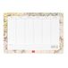 Legami - Tapis de souris et bloc-notes, Smart Notes, 25 x 17 cm, en papier, 80 g/m², thème Travel, Made in Italy, 55 feuilles détachables, pour notes, notes, mémo, pour bureau et maison