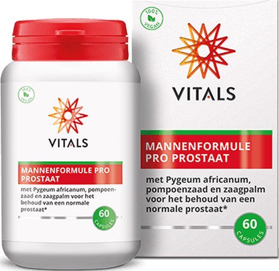 Vitals Mannenformule Pro Prostaat - 60 capsules