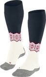FALKE SK2 warm dik wol functioneel materiaal skisokken dames wit - maat 37-38