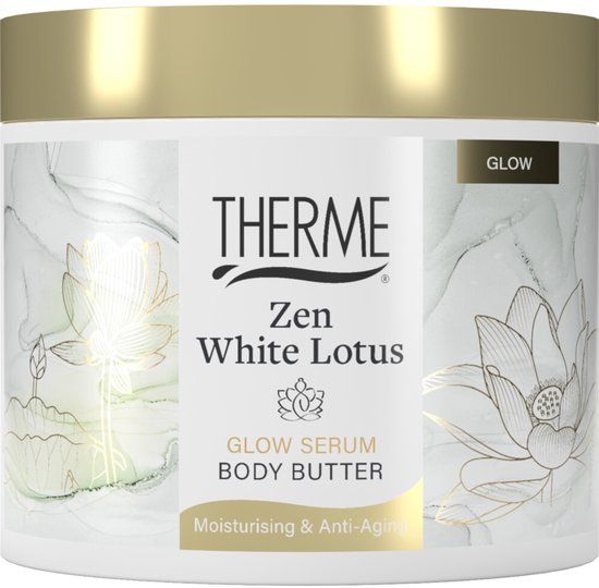 THERME Zen White Lotus Glow Serum Body Butter - 225 gr