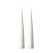 ester & erik Bougie cônique ester & erik 37 cm Lot de 2 mat White ash 21