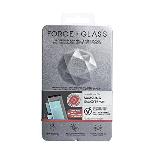 Force Glass Force Glass Screen Protector van gehard glas voor Samsung Galaxy S9