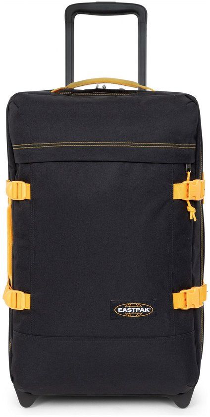 EASTPAK reistas trolley Tranverz Kontrast Mango zwart 50cm