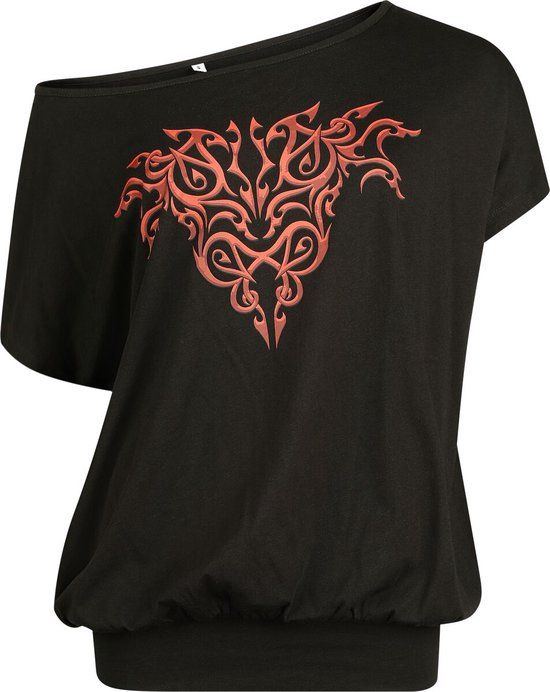 Game of Thrones House of the Dragon Dames T-shirt - Zwart - 3XL