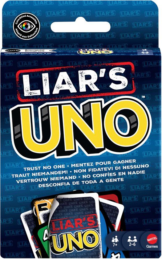 Mattel Games UNO Liar's Kaartspel