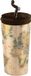 I-drink Thermosbeker Maps Dubbelwandig 350 Ml Rvs Bruin