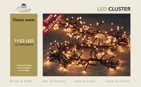Anna's Collection Classic cluster flash 1152 LED kerstverlichting