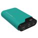 Realpower PB-7500C Powerbank - 7500 mAh - Zwart/Groen
