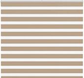 vidaXL Zebra Blind 155x150 cm Zandbruin