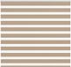 vidaXL Zebra Blind 155x150 cm Zandbruin