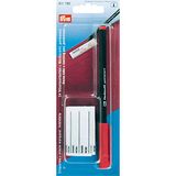Prym - Prym Wasmarkeerpen met 24 Etiketten Rode Stift - 1 Stuk