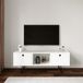 Hanah Home Moderne witte tv-standaard, 120 cm x 50 cm x 35 cm