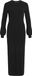 VILA VIKALIA L/S O-NECK ANKLE KNIT DRESS 1/KA Dames Maxi jurken