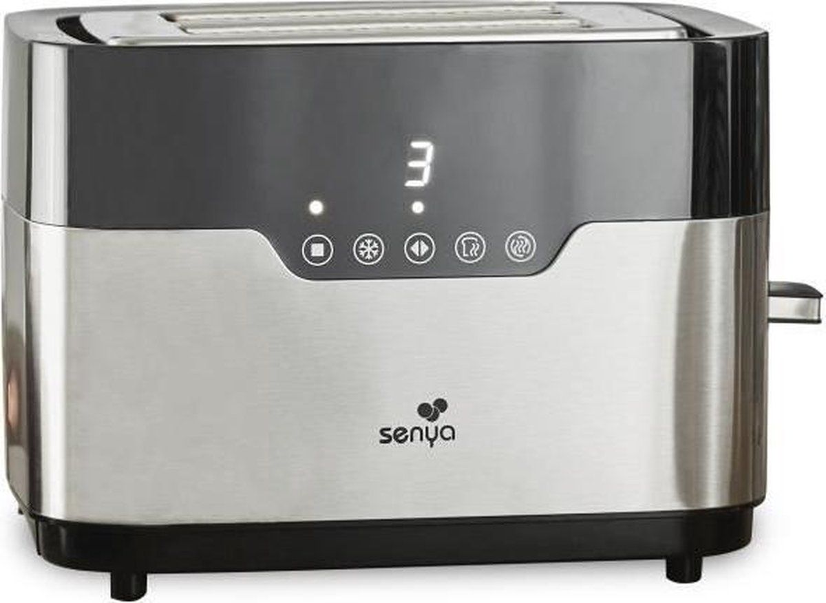 senya Smart Toaster - 2 brede roestvrij stalen sleuven