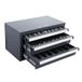 VEVOR End Mill Dispenser met Drie Laden, Stalen Organizer Kast voor 1/8" tot 1", 29-Compartiment Stapelbaar Systeem met Labels