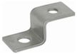 DEHN Eindstuk, Z-vorm, met 1 390499 boring, boordiameter 10,5 mm en 12,5 mm, NIRO (roestvrij staal)
