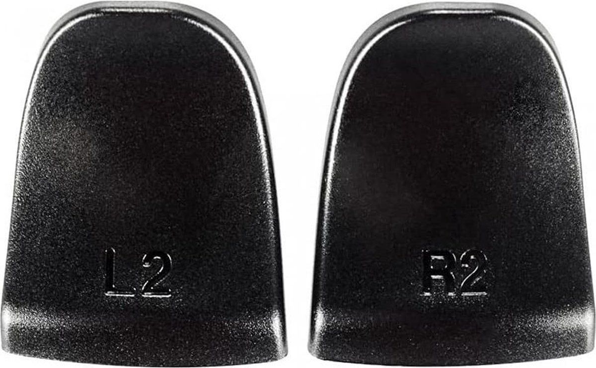 Mmobiel R2 L2 Trigger Extention Knoppen Voor Playstation 4 PS4 / Slim / Pro Controllers - Zwart