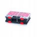botle Dubbele Organizer met Deksel - Zwart - 34,5x25x10 cm
