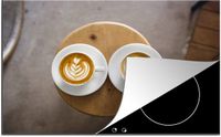 Merkloos KitchenYeah® Inductie beschermer 77x51 cm - Cappuccino - Inductiebeschermer - Kookplaataccessoires