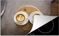 Merkloos KitchenYeah® Inductie beschermer 77x51 cm - Cappuccino - Inductiebeschermer - Kookplaataccessoires