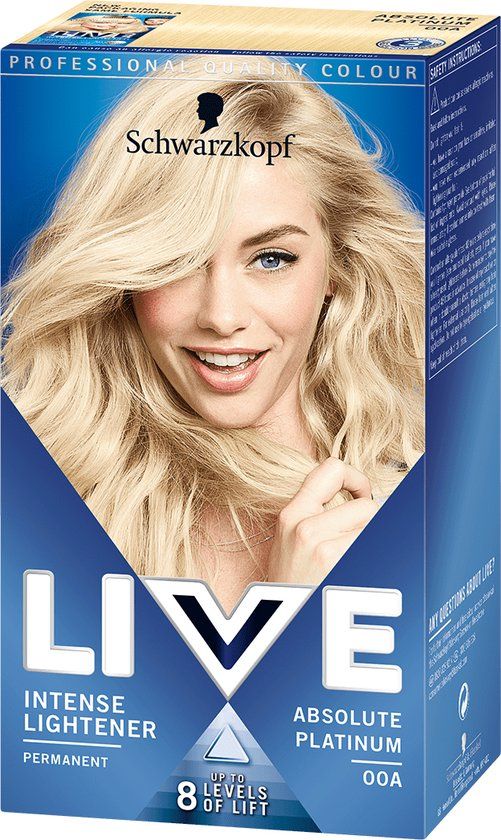 Schwarzkopf Live Color 00a Hair Coloring Blond