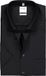 OLYMP Luxor comfort fit chemise - manches courtes - noir - Repassage facile - Tour de cou : 45