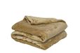 Poyet Motte Microvezeldeken polyester beige, 240 x 220 cm