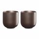 ASA Selection Coppa Ferro Theemokken Set van 2, Keramiek, Bruin, 150 ml