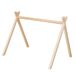 roba Baby-speelboog volgens Montessori – Baby Gym & Activity Center van hout – speelboog vanaf 3 maanden voor het ophangen van speelsets – natuurlijk