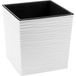 Siena Garden Plantenbak Biron wit kunststof 40 cm