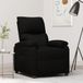 Maison Exclusive fauteuil, noir, rembourré