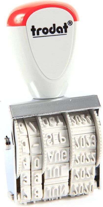 Trodat Datumstempel, afdrukgrootte: 4 x 26 mm