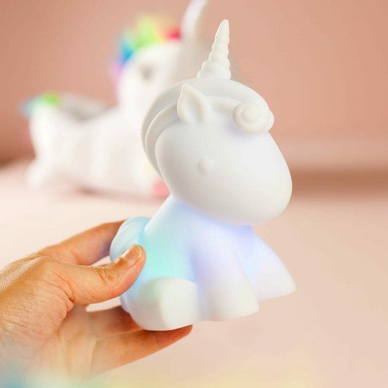 Fizz Creations Sfeerlicht Eenhoorn Junior 15 Cm Wit - 5060359488763