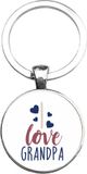 MC Living KadoExpress Sleutelhanger Glas - I Love Grandpa