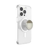 PopSockets: PopGrip voor MagSafe - Uittrekbare Greep en Standaard voor Smartphones en Hoesjes met een Verwisselbare Top - Coconute Cream