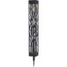 Star Trading Solar Bollard Siranna Outdoor Pedestal/Post Lighting LED 0.03 W Black Metal IP44 Garden Twilight Sensor