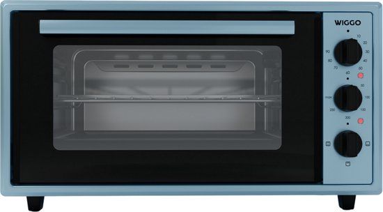 Wiggo WMO-E456(A) - Mini Oven - 45L - 2000W - Aqua Blue - 5 Year Warranty