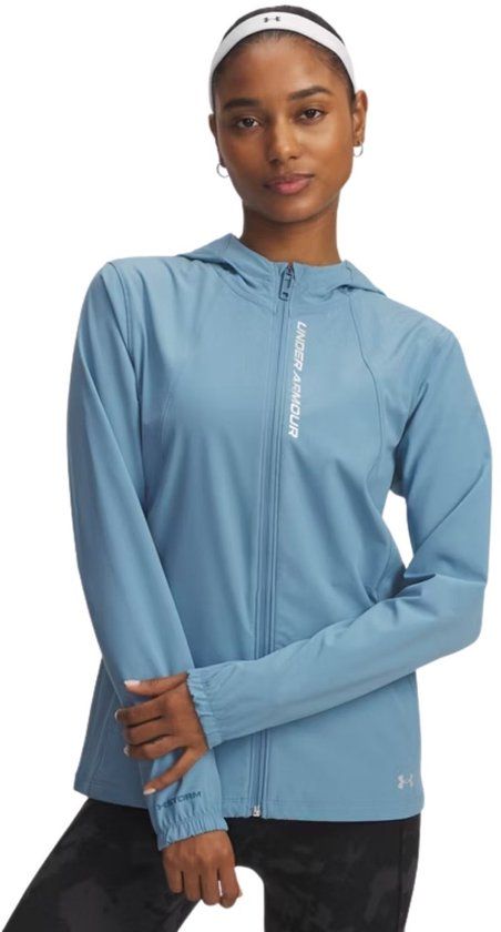 Under Armour OutRun The Storm Trainingsjas dames Blauw S/36