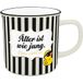 Sheepworld XL-Becher mit Motiv Ente und Spruch "Älter"