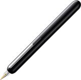 LAMY dialog 3 vulpen 074 - glanzend zwarte lak, draaimechanisme, 14-karaats gouden penpunt F