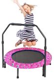 Trampoline pliable pour enfants avec coussin de sécurité